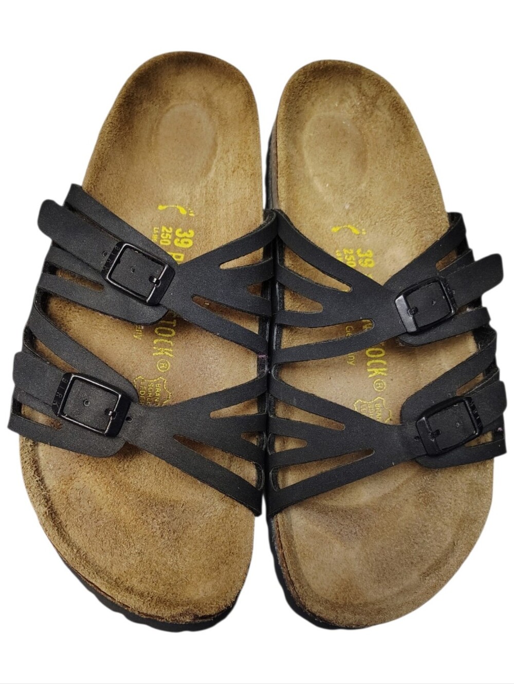 Birkenstock Granada Multi Strap Sandals Size 39 L8 M6